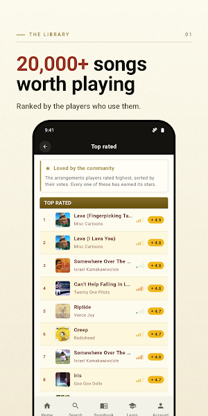UkuTabs Ukulele Chords & Songs Screenshot 0