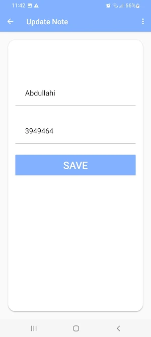 Simple Contacts App Screenshot 0