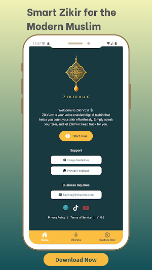 ZikirVox - Tasbih With Voice Screenshot 0