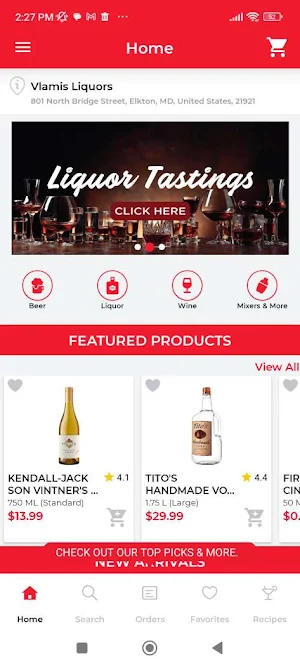 Vlamis Liquors Screenshot 0