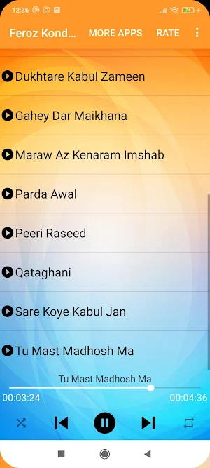 فیروز قندوزی - Feroz Kondozi Screenshot 3
