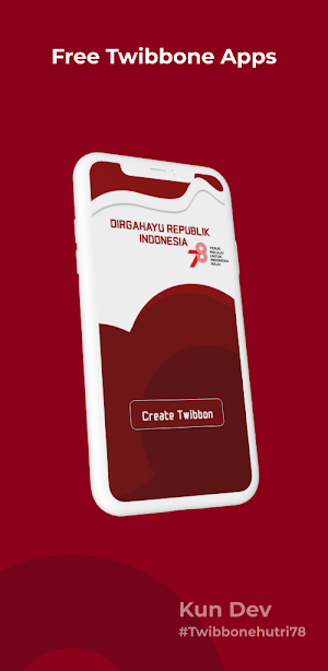 Twibbon HUT RI ke-78 Screenshot 0