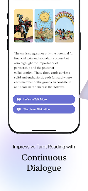 Quin: AI Tarot Reader Screenshot 1