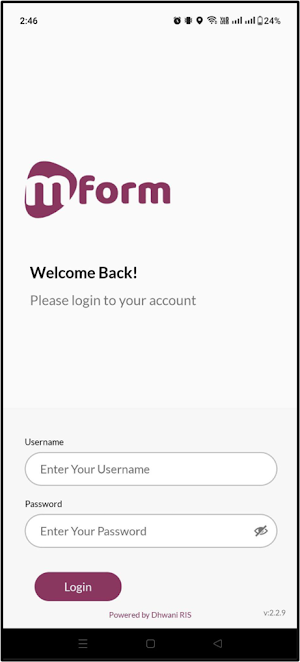mForm v2 UAT Screenshot 0