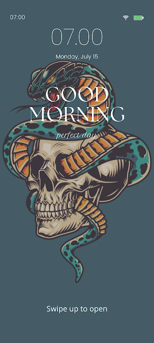 Skull Tattoo Wallpaper 4K Screenshot 0