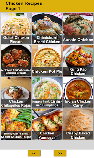 Chicken Recipes Screenshot 0