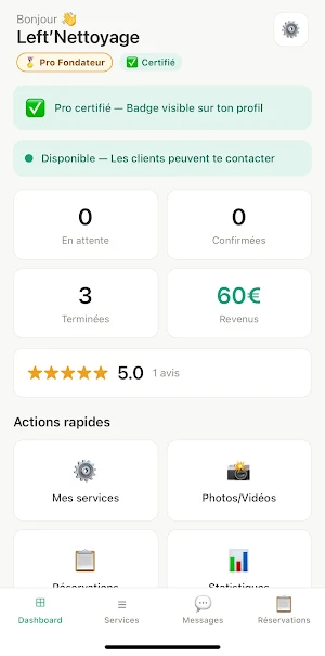 myCleanHub Screenshot 2