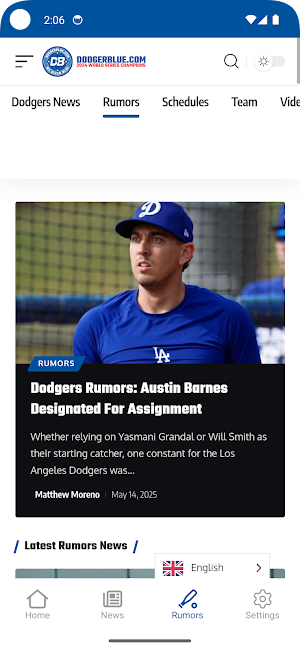 DodgerBlue.com Screenshot 3