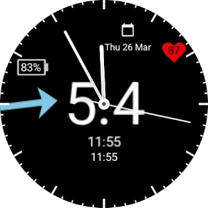 Watchface for Juggluco Screenshot 0