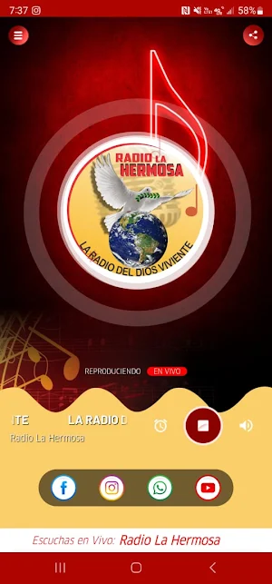 Radio La Hermosa FM Screenshot 1