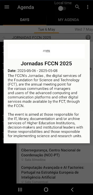 Jornadas FCCN 2025 Screenshot 2