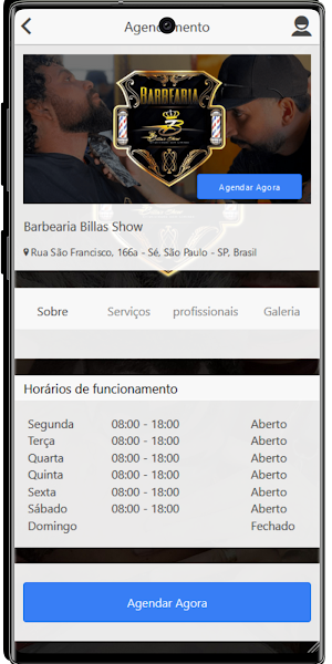 Billas Show Barbearia Screenshot 0