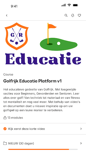 GOLFRIJK Screenshot 1