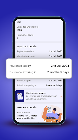 Saadhan - RTO Vehicle Info App Screenshot 2