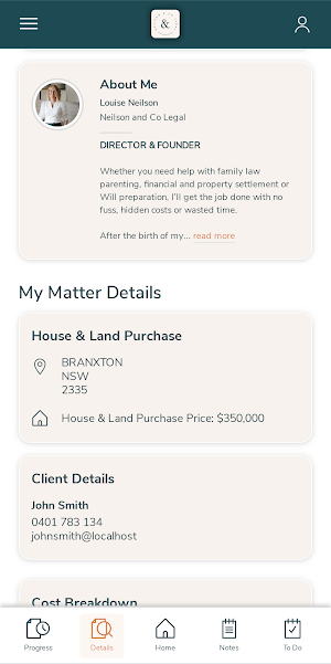 Neilson and Co Legal Screenshot 3