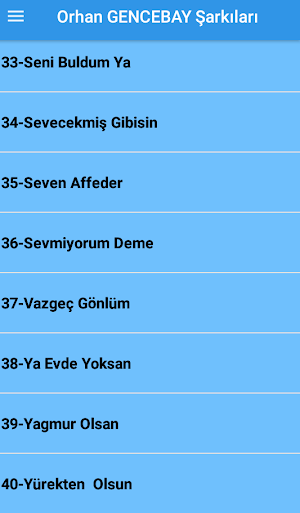 Orhan  GENCEBAY Şarkıları (İnternetsiz) Screenshot 2