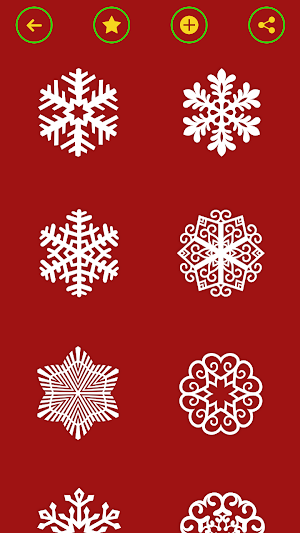 Cutting Snowflake From Paper Screenshot 2