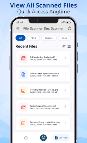 File Scanner: Doc Scanner Screenshot 3