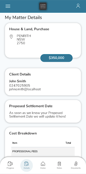 Joseph Grassi + Associates Screenshot 3