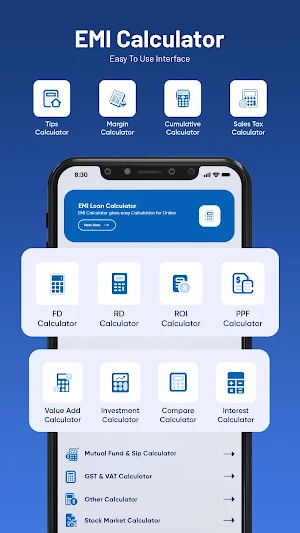 CashLoan : EMI Loan Calculator Screenshot 2