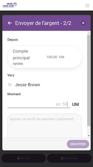 Mon Compte Alim’ Screenshot 3