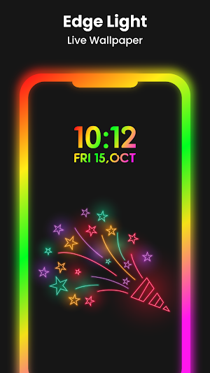 Edge lighting color Wallpapers Screenshot 1