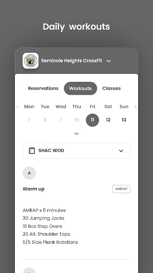 Seminole Heights CrossFit Screenshot 3