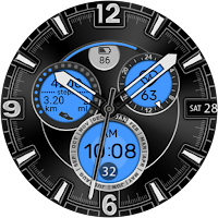 Silver Black Watch