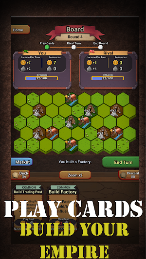 Hexconomy:Roguelike Board Game Screenshot 0