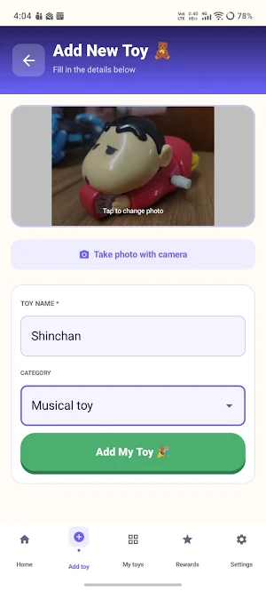 ToyJoy Box: Kids Toy Tracker Screenshot 3