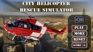 City Helicopter Rescue Sim Screenshot 0