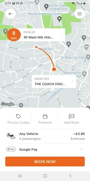 Boxall Taxis Ltd Screenshot 2