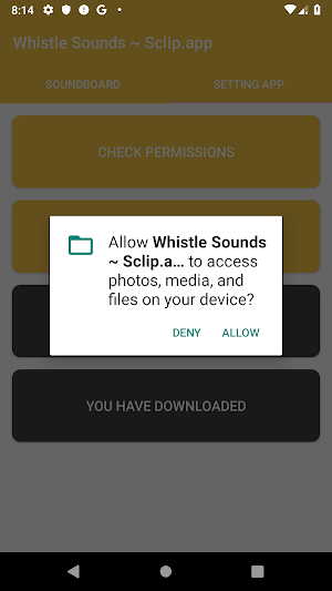 Whistle Sound Collections ~ Sclip.app Screenshot 1