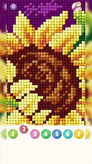 WoolStitch: color by number Screenshot 1
