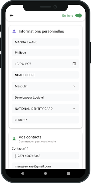 CHC - MINSANTE Screenshot 3