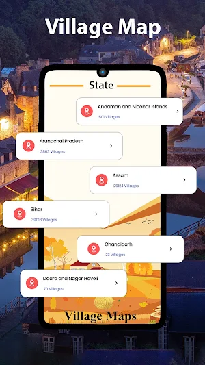 Village Map With District All Screenshot 1