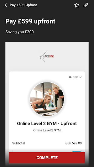 BODYCORE Screenshot 1