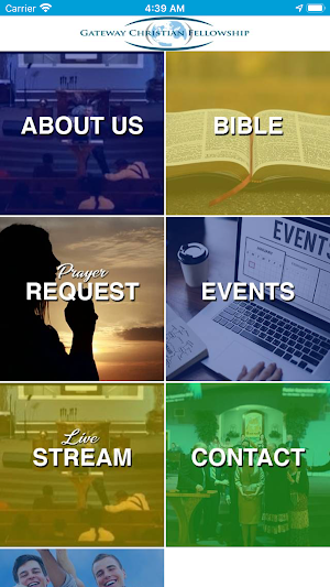 Gateway ChristianFellowship CA Screenshot 2