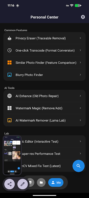 Pixora - Offline Photo AI Screenshot 0