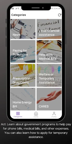 Help Pay Bills Screenshot 1