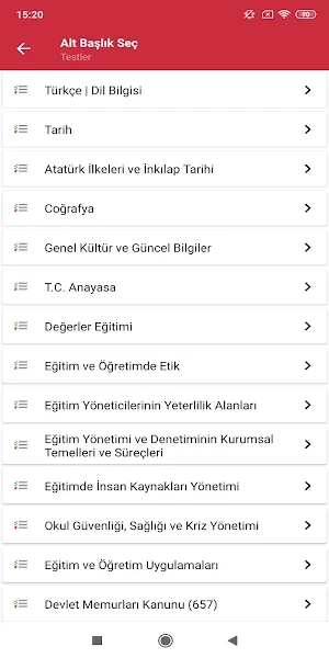 2021 EKYS (Müdür-Müdür Yardımcılığı Sınavı) Screenshot 2