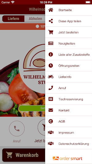 Wilhelmsdorfer Stube Screenshot 2