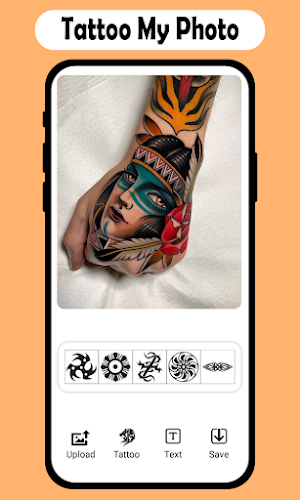 Tattoo My Photo - Tattoo Maker Screenshot 1
