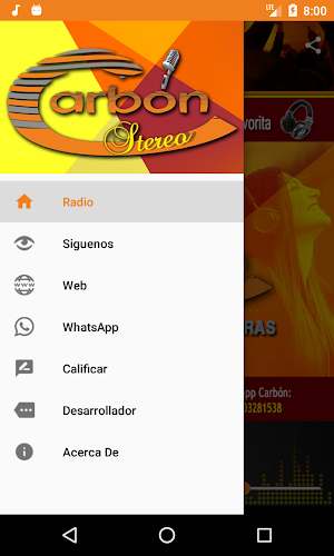 Carbón Stereo Screenshot 1