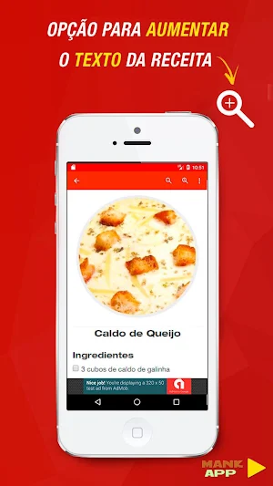 Receitas de Caldos Screenshot 1