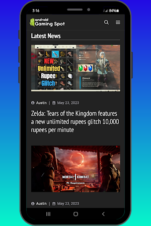 Game News by AndroidGamingSpot Screenshot 0
