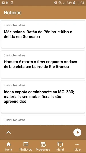 Rádio Prata FM Screenshot 2
