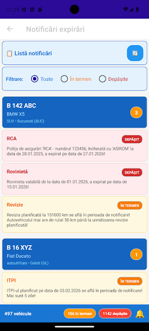 autoMinder - Management Flotă Screenshot 3