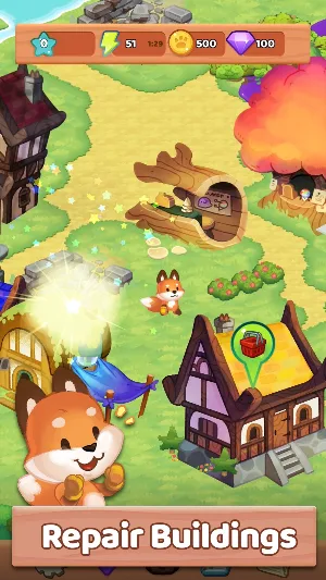 Critter Coast: Merge Adventure Screenshot 2