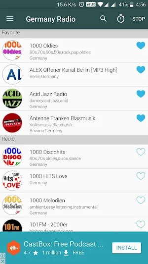 Germany Radio Screenshot 1